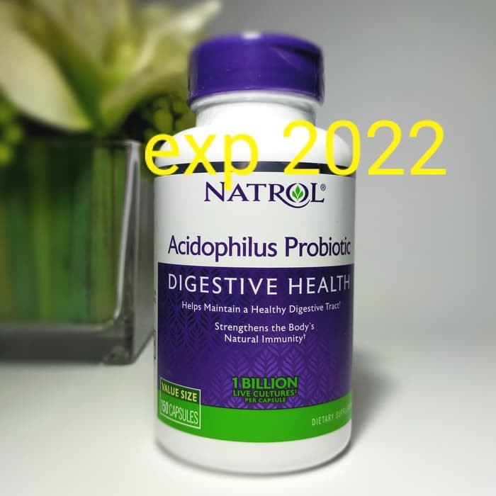 ADR.ID Natrol Acidophilus Probiotic 150 capsules ORI USA