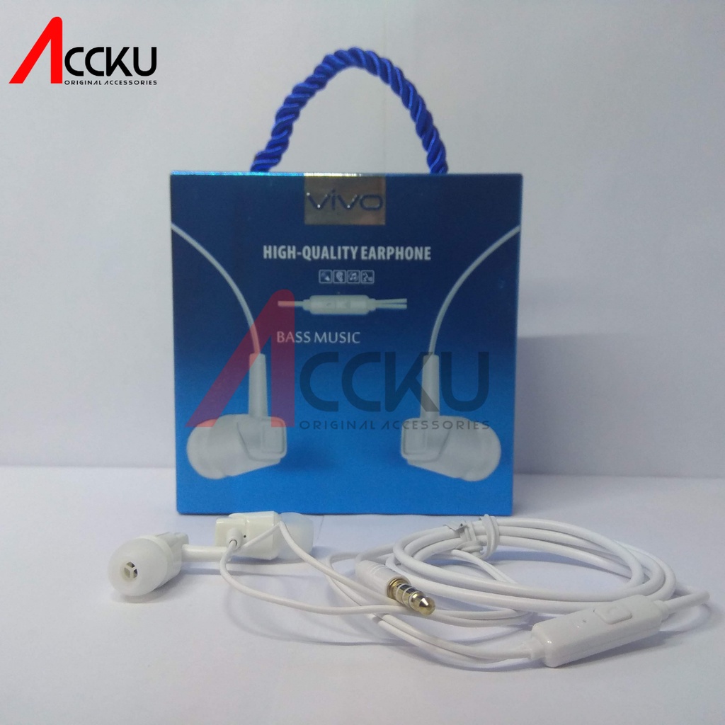 [ Bass Music in Ear ] Handsfree Headset Earphone Bass Music Super Bass Music Handsfree