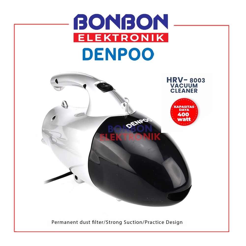 Denpoo Vacuum Cleaner HRV 8003 / HRV8003 Penyedot Debu