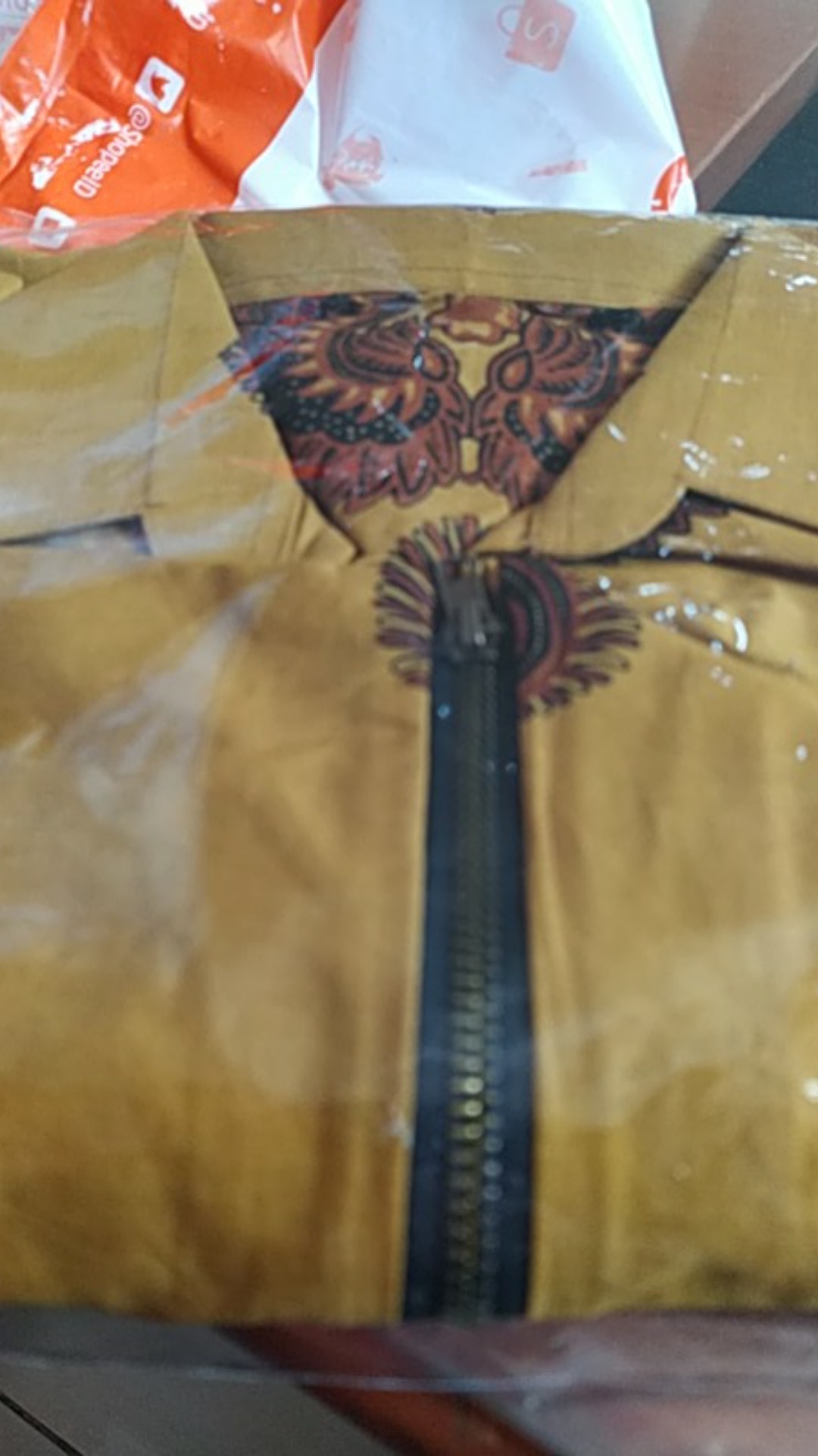 Tunik Batik Premium Wulu Wayang Lemon