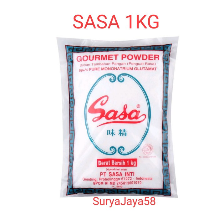 

Penyedap Rasa/ Vetsin / Micin Sasa 250g | Sasa 1/2 kg / Sasa 500g | Sasa 1kg | | Ecer/ Pcs