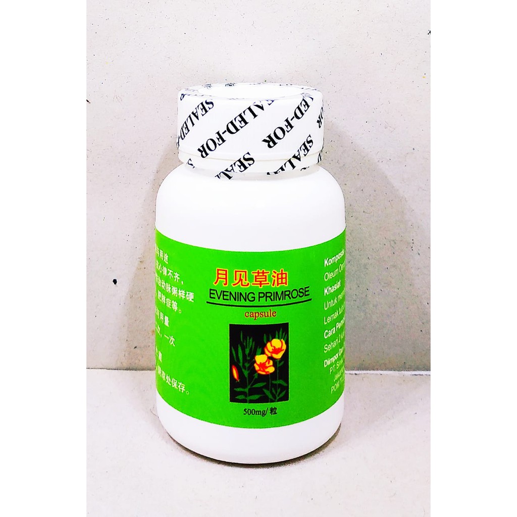 EVENING PRIMROSE CAPSULE - obat penurun lemak darah dan kolesterol