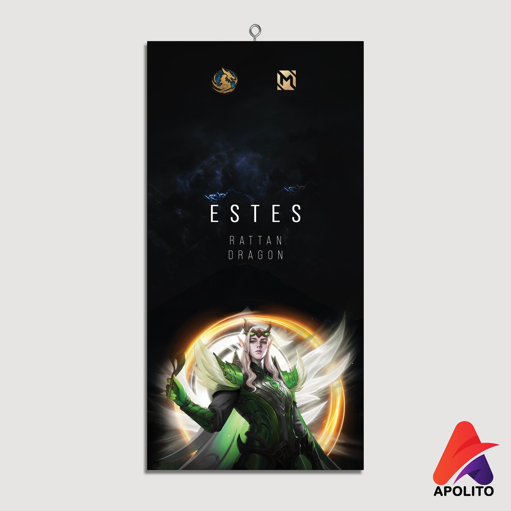 HIASAN DINDING MOBILE LEGEND (15X30) WALL DECOR PAJANGAN DINDING DEKORASI DINDING
