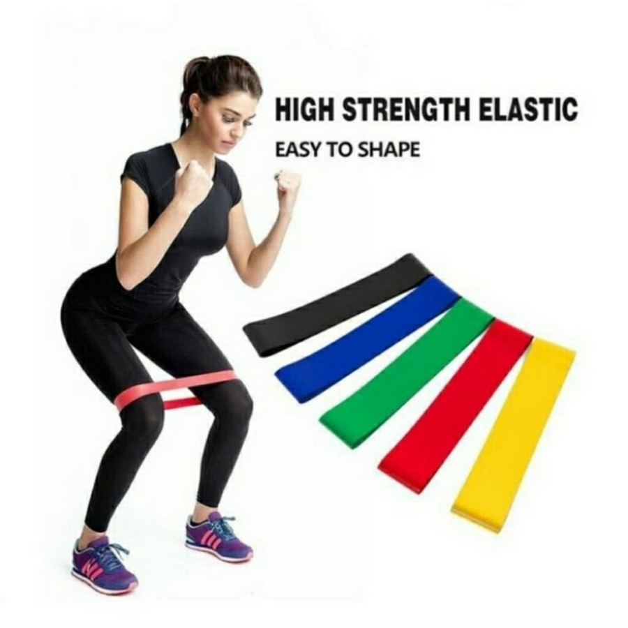 Karet Olahraga Yoga atau Resistance Band