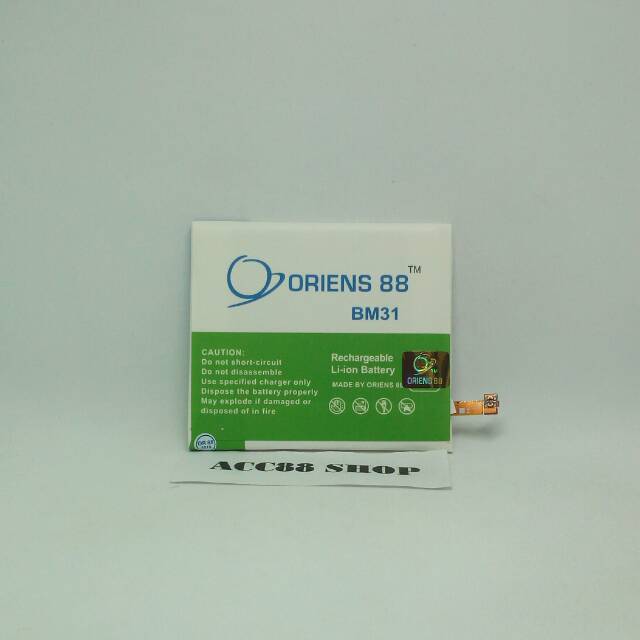 Baterai Batre Battery Double Power Xiaomi Redmi Mi 3 BM31 OR88/ Oriens88