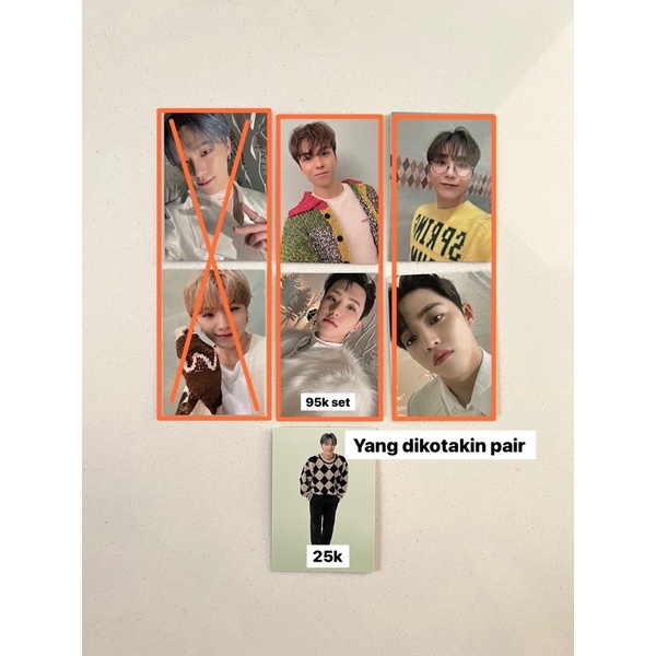 trading card jepang ainochikara seventeen tc home scoups vernon hoshi seungkwan dino