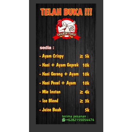 Banner / spanduk olshop/wedding dll