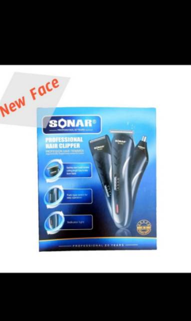 Sonar prefisional hair clipper ukuran besar Pencukur rambut/Pemangkas rambut