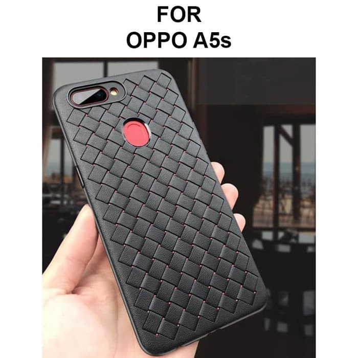 Woven case Oppo A5s / case hp / soft case Oppo A5s / hard case Oppo A5s