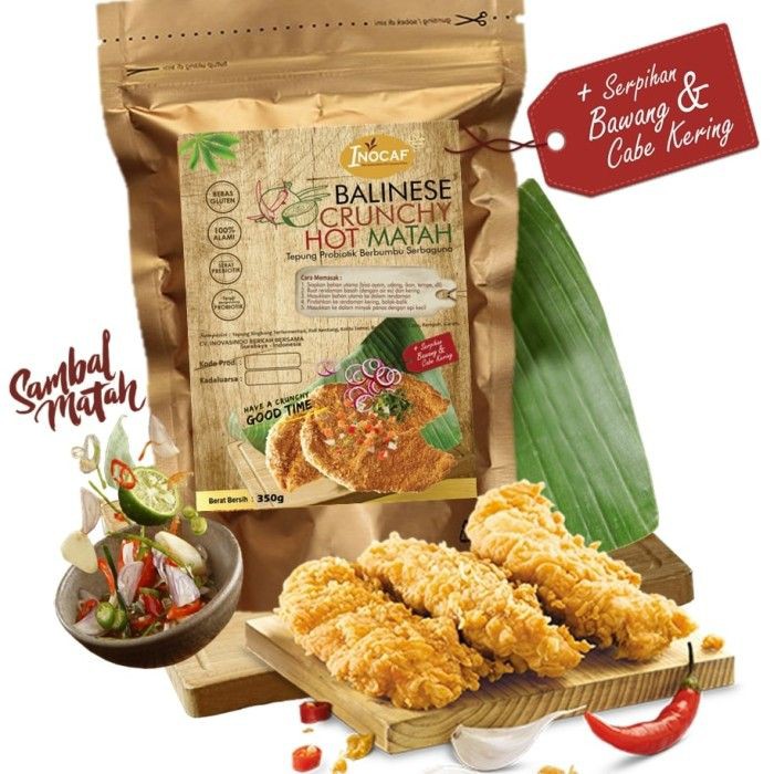 

BALINESE CRUNCHY HOT MATAH (Tepung crunchy hot matah)