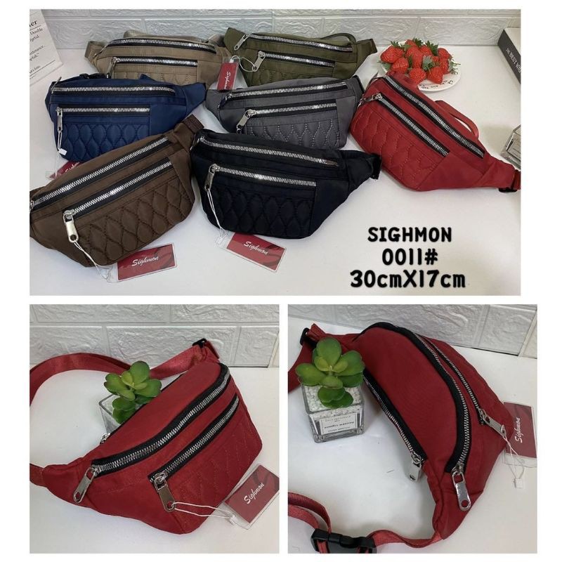 PROMISE Waistbag ORI Sighmon 0017# 0024# 0011# Tas Bahu 1Kg bs 6 Pcs (Bisa Cod)