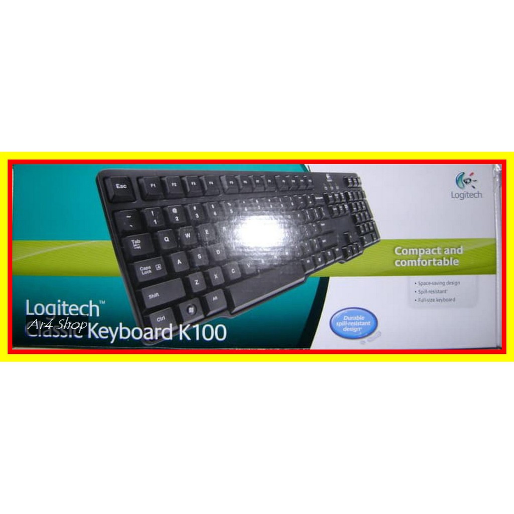 Keyboard Logitech K100