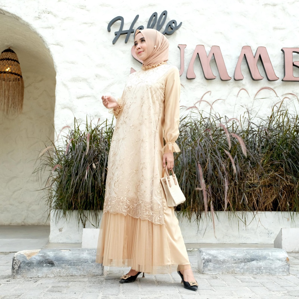 AMEENA DRESS / DRESS PESTA / DRESS KONDANGAN / SERAGAMAN / BRIDESMAID