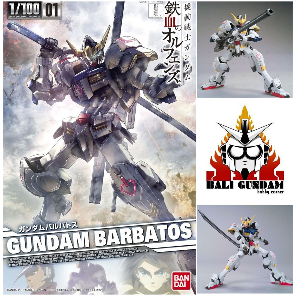 FM 1/100 ASW-G-08 GUNDAM BARBATOS Bali Gundam Hobby Corner Bandai Original