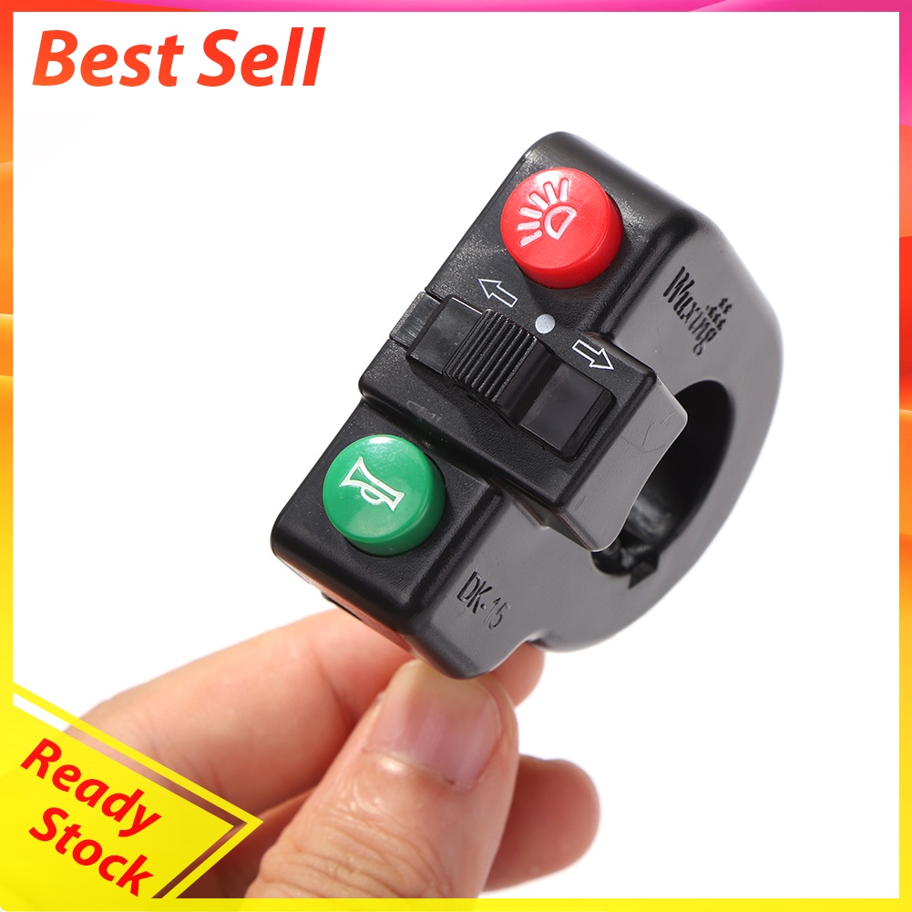 Waterproof Handlebar Headlight Horn Turn Signal Switch for KUGOO M4 PRO