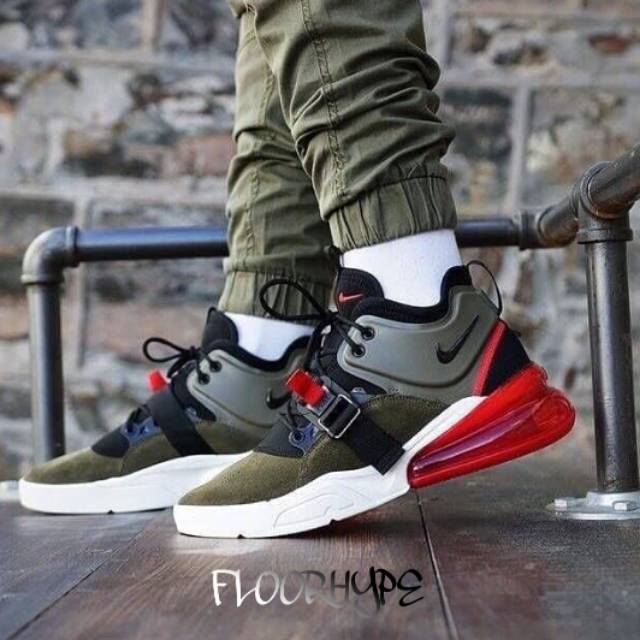 Nike Air Force 270 Green Red
