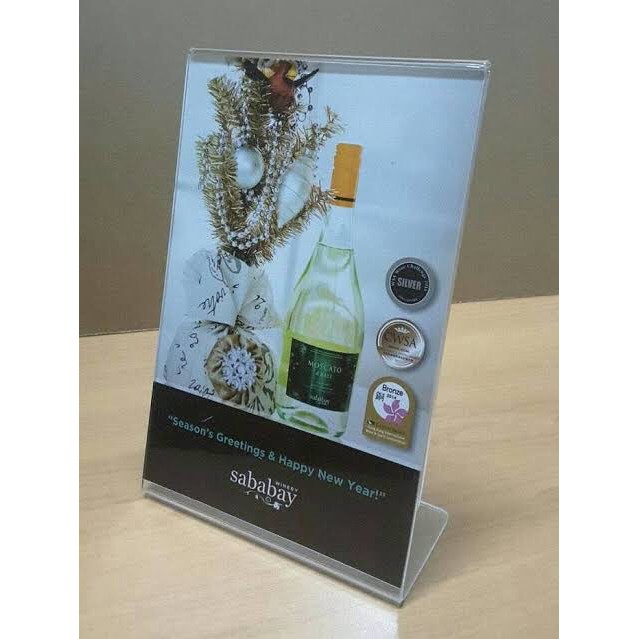 

Termurah acrylic 2mm tent card L ukuran a4 Terlaris