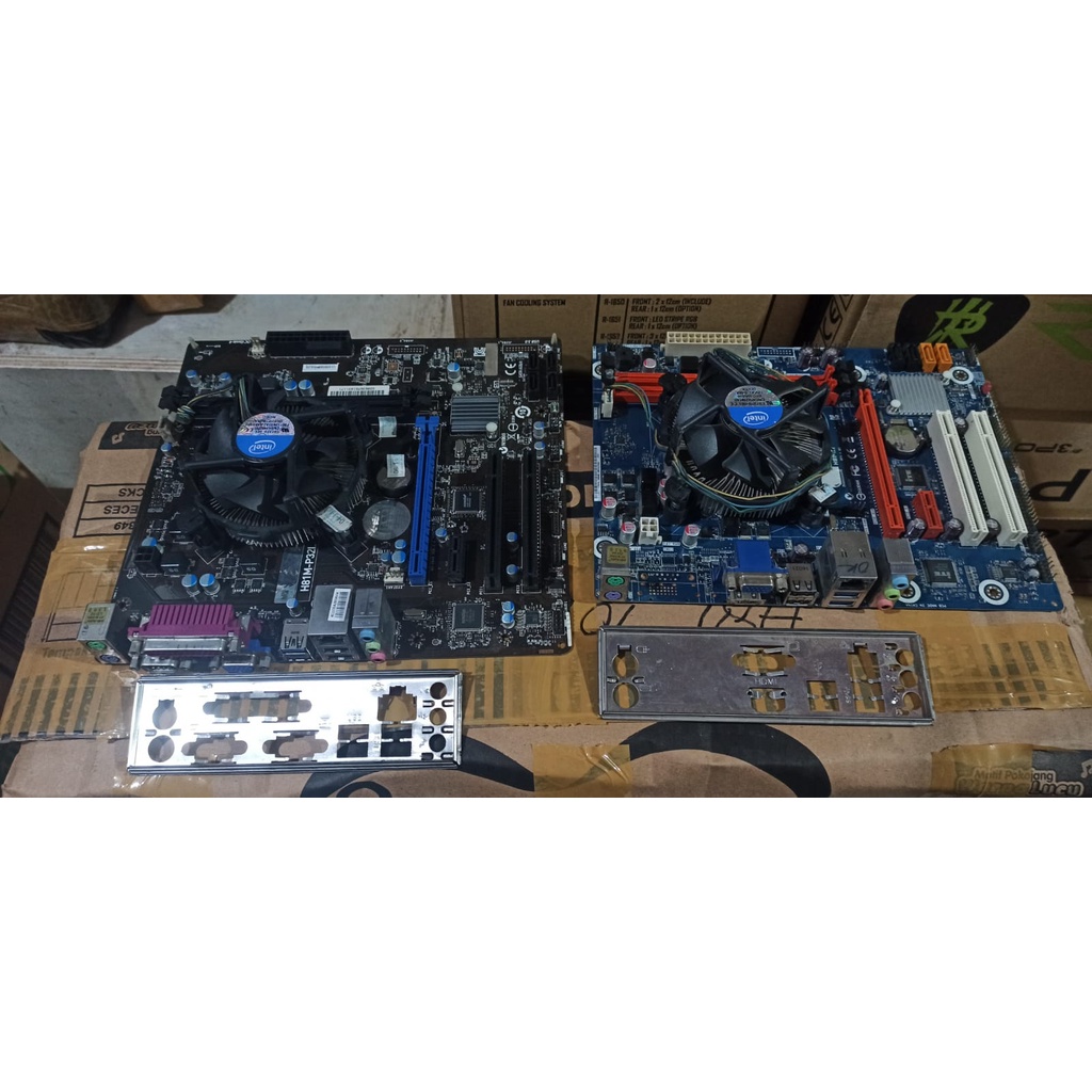 MOBO H81 + PROC G3240 + FAN Gen 4 Haswell ( Bisa upgrade ke core i3/i5/i7 gen 4 )