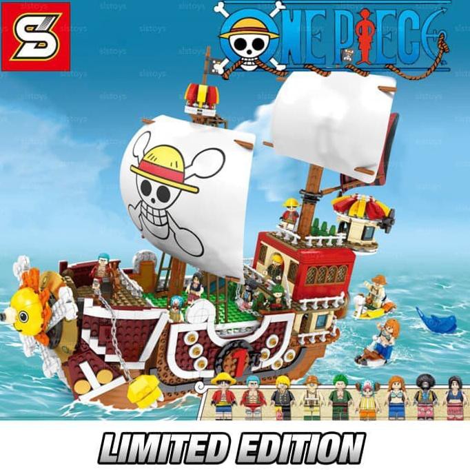 [KODE G1085] Brick SY 6299 One Piece Thousand Sunny Ship Mini Size 432pcs