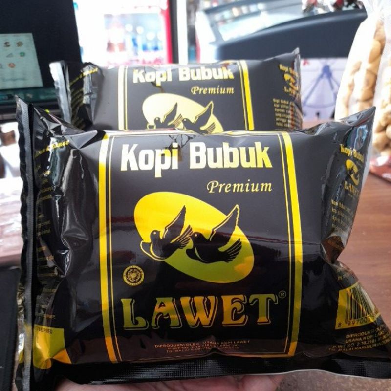 

Kopi bubuk lawet premium 160gram