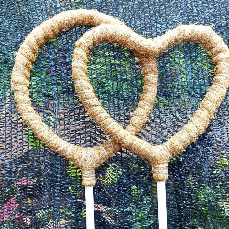 Turus Penyangga Tanaman/Turus Bulat/Turus Love Serabut Sabut Kelapa Rambatan Tanaman