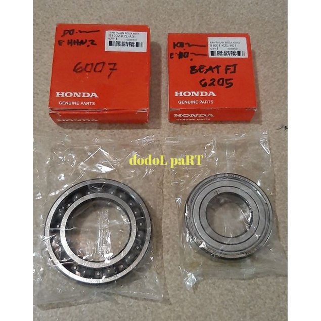 Laker Laher Bearing Kruk As Bandol Bandul Set Kanan Kiri Beat Scoopy Vario 110 Led Fi Esp ORI AHM Ho