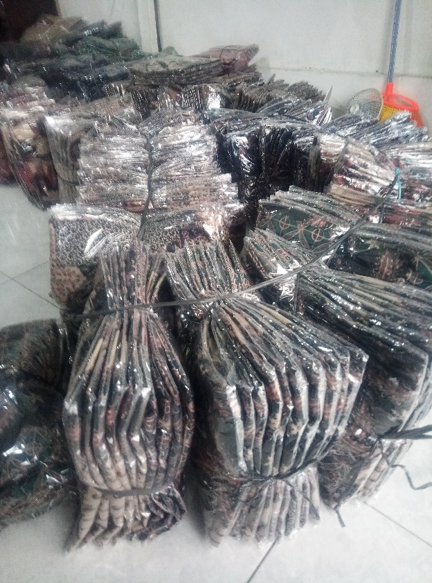 Tunik Batik Dianara Combi Mix Balotelli Halus Katun Hq.dress Batik Kancing Depan