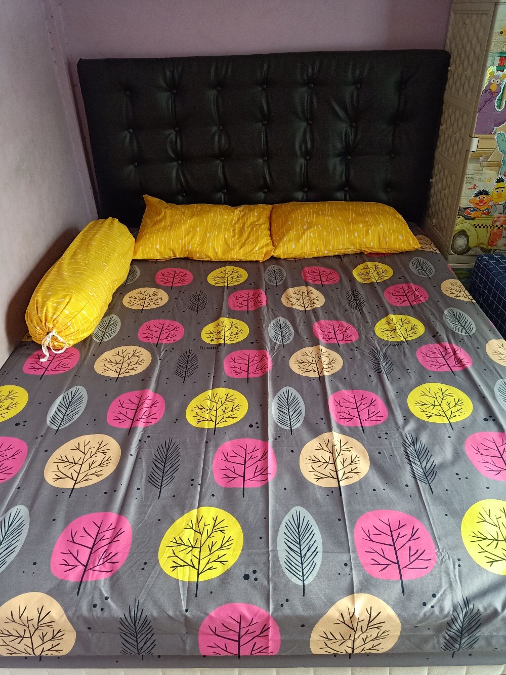 Sprei Uk. 160x200 California - Rosa