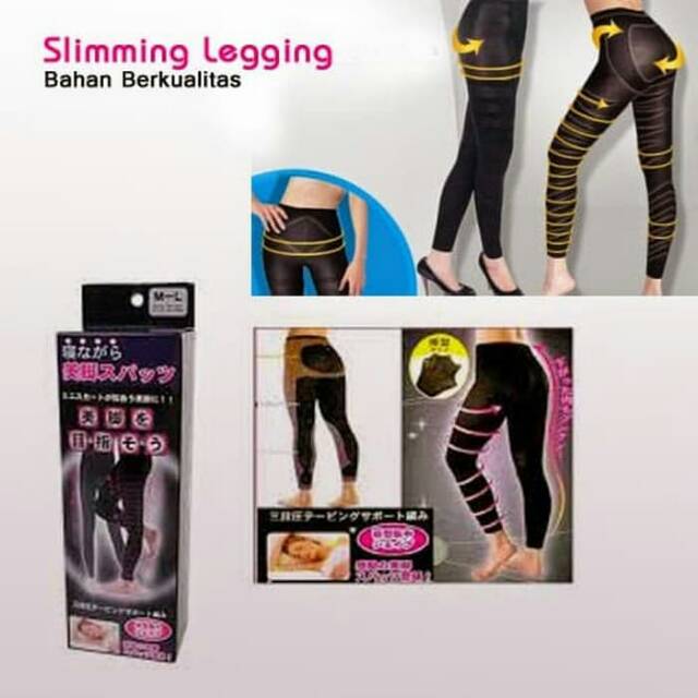 SLIMMING NIGHT SLIMNIGHT LEGGING PELANGSING PAHA DAN KAKI