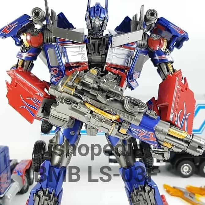 Kualitas Terbaik BMB LS-03F Optimus Prime KO OS MPM4 Transformers LS03F God Of War v2.0 MURAH