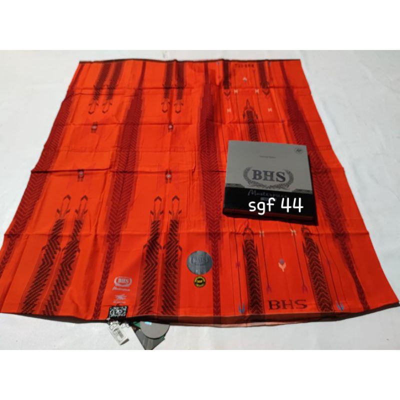 SARUNG BHS Original Motif SGF SILVER Bahan SUTRA MESRES LIMITED EDITION