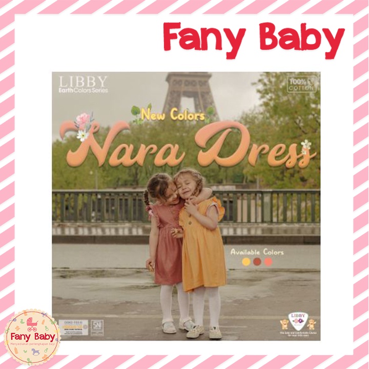 LIBBY NARA DRESS EARTH COLOUR