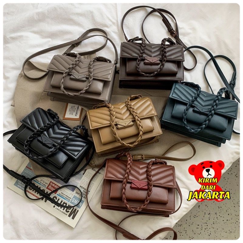 tas selempang wanita fashion import 2946