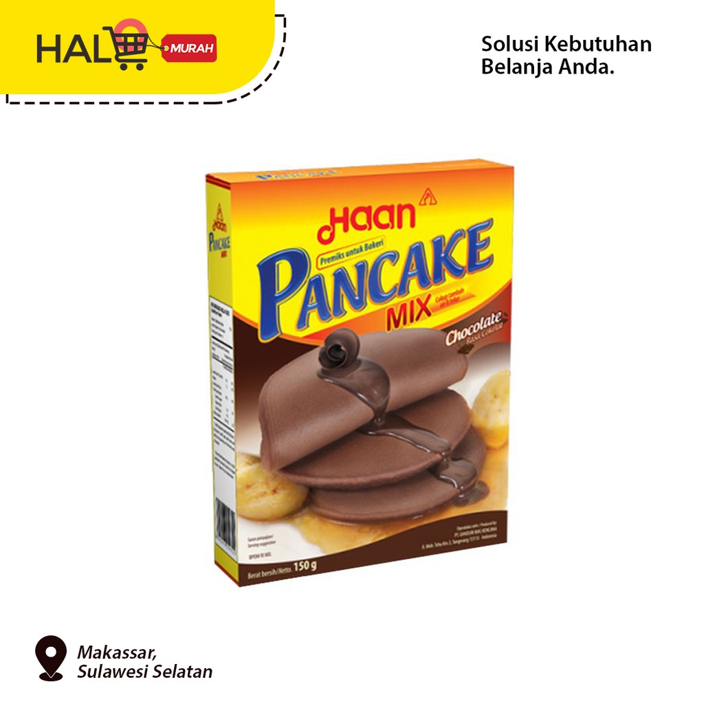

HAAN PANCAKE CHOCOLATE 150 GR