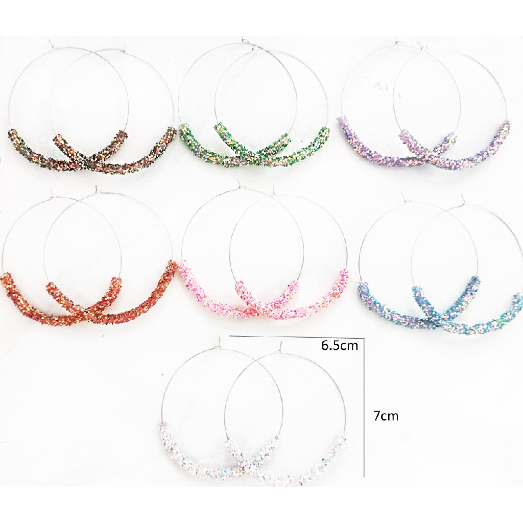 Anting Korea Hoop Besar Anting Wanita 514