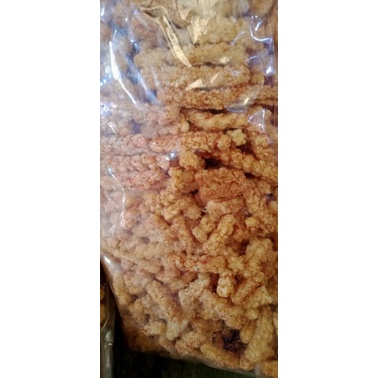 

Manggar/uwer/kerupuk pedas kemasan 500 gr