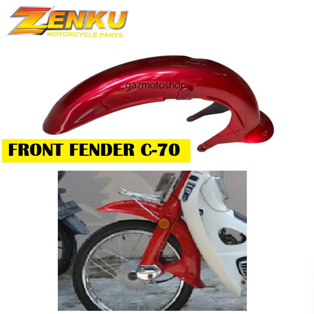 Spakbor depan C70 Slebor Dpn Honda C 70 Olong Pitung Front Fender