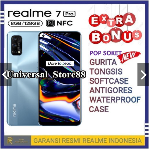 Realme 7 PRO 8/128 Ram 8GB Internal 128GB Garansi Resmi