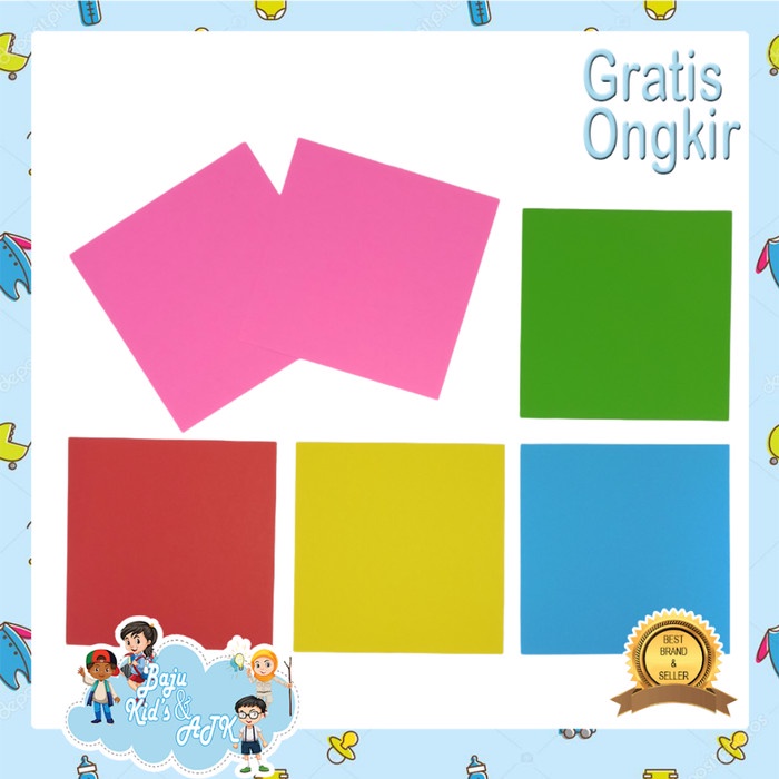 

Senikertas- Kertas Lipat / Origami Double Side / Bolak Balik Warna Forte 12X12 -Kertas-Seni.