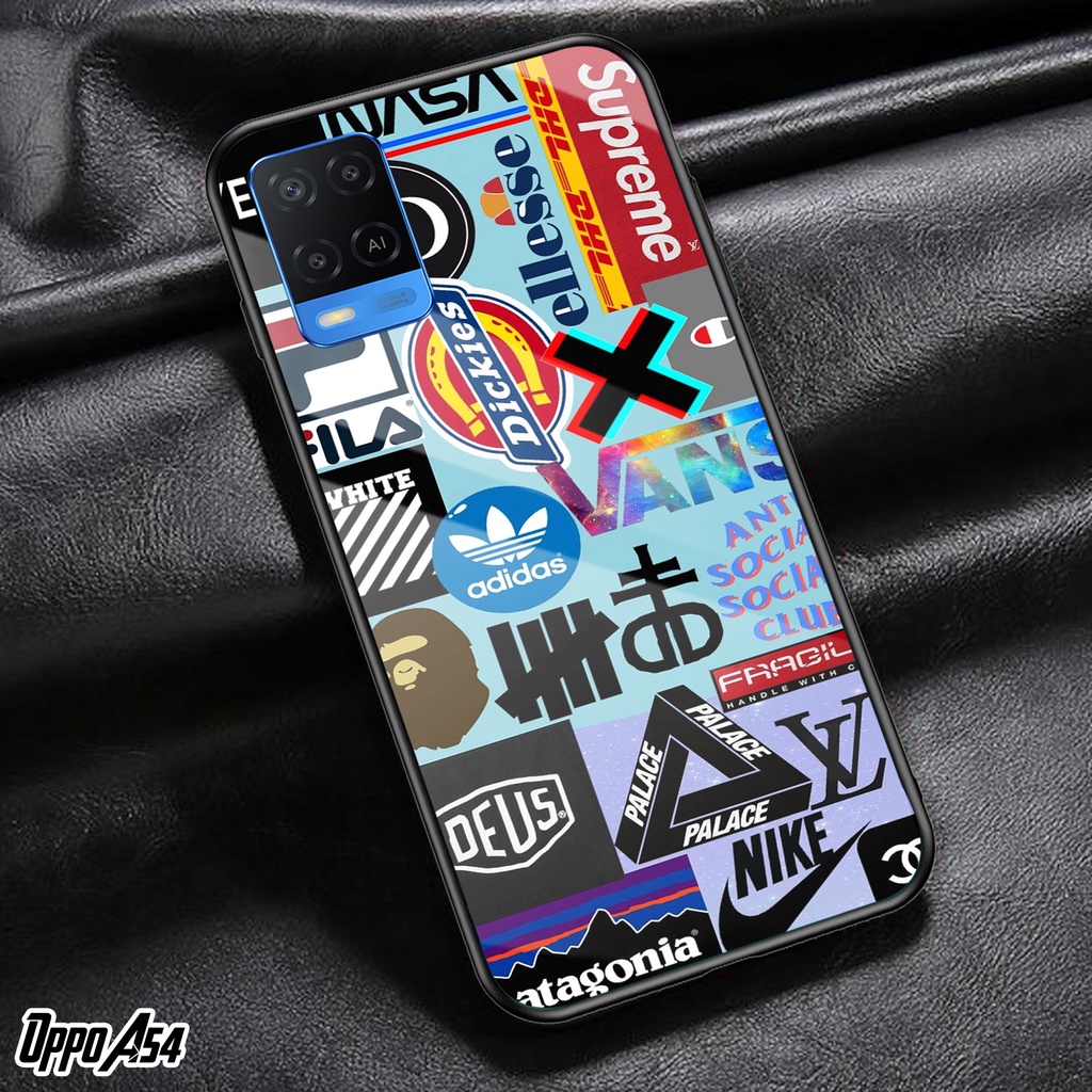 Case OPPO A54 - Casing OPPO A54 Terbaru 2021 [ MOTIF GRAFITTY ] AERO CASE - Silikon Hp OPPO A54 - Ca