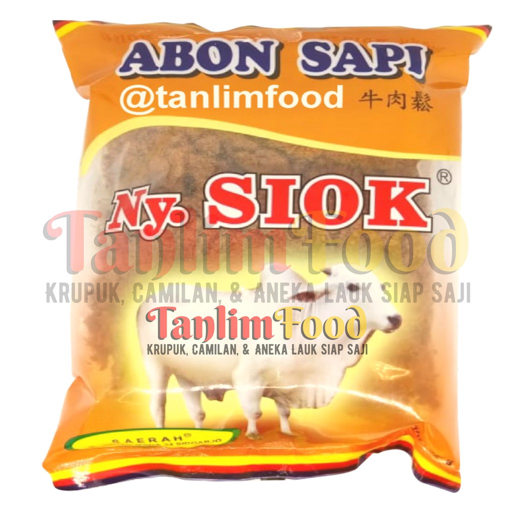 Abon Daging Sapi Ny. Siok 250gr - TanlimFood