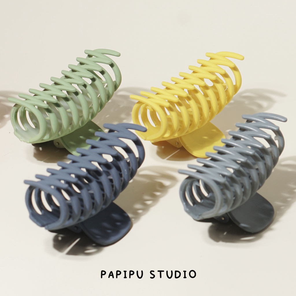 Papipu studio - Jepit rambut korea claw clip kim