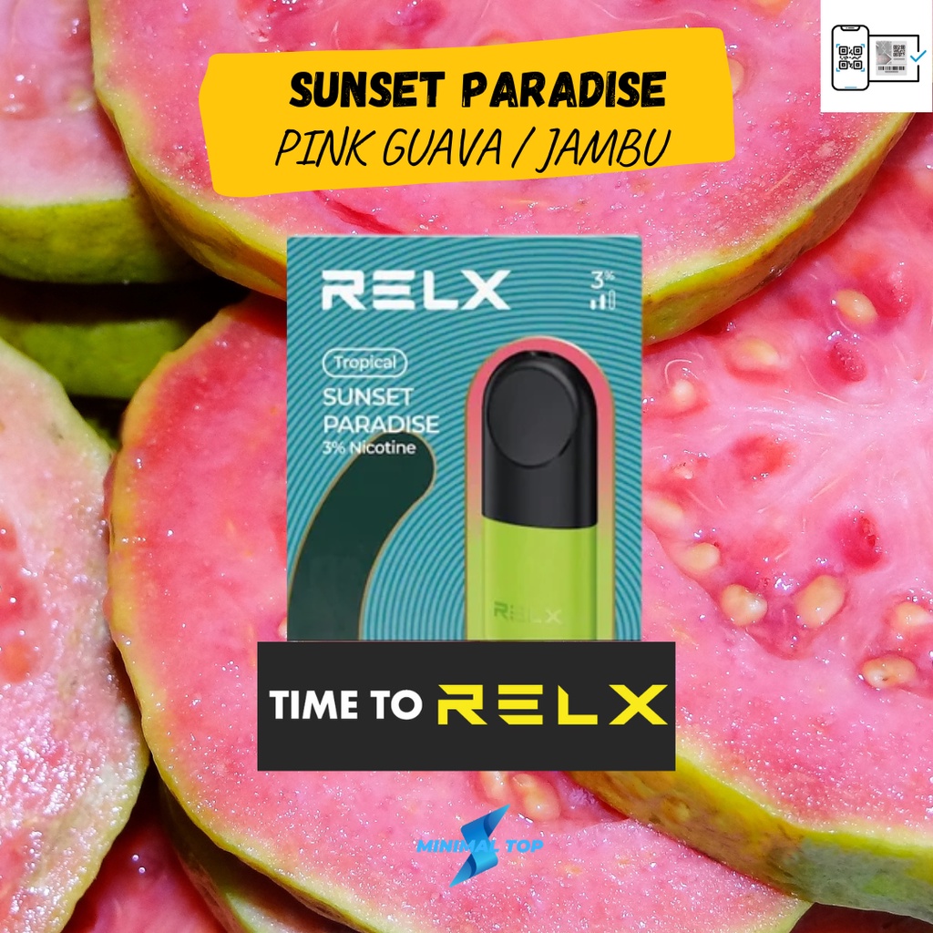 Relx Infinity Essential Pod - Pink Guava / Sunset Paradise Original