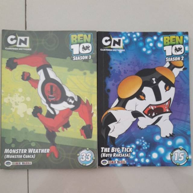 Buku komik Ben10