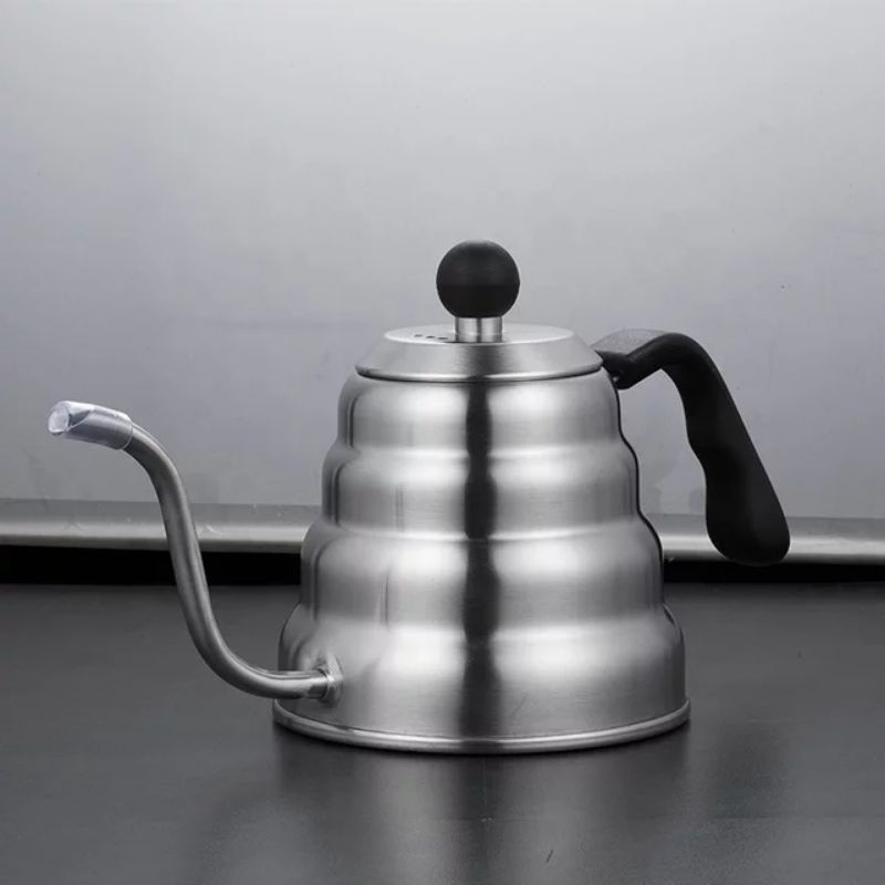 GOOSENECK KETTLE THERMOMETER BUONO 1000ml &amp; 1200ml / TEKO KOPI LEHER ANGSA DENGAN TERMOMETER / TEKO V60 DRIP POUR OVER KETTLE