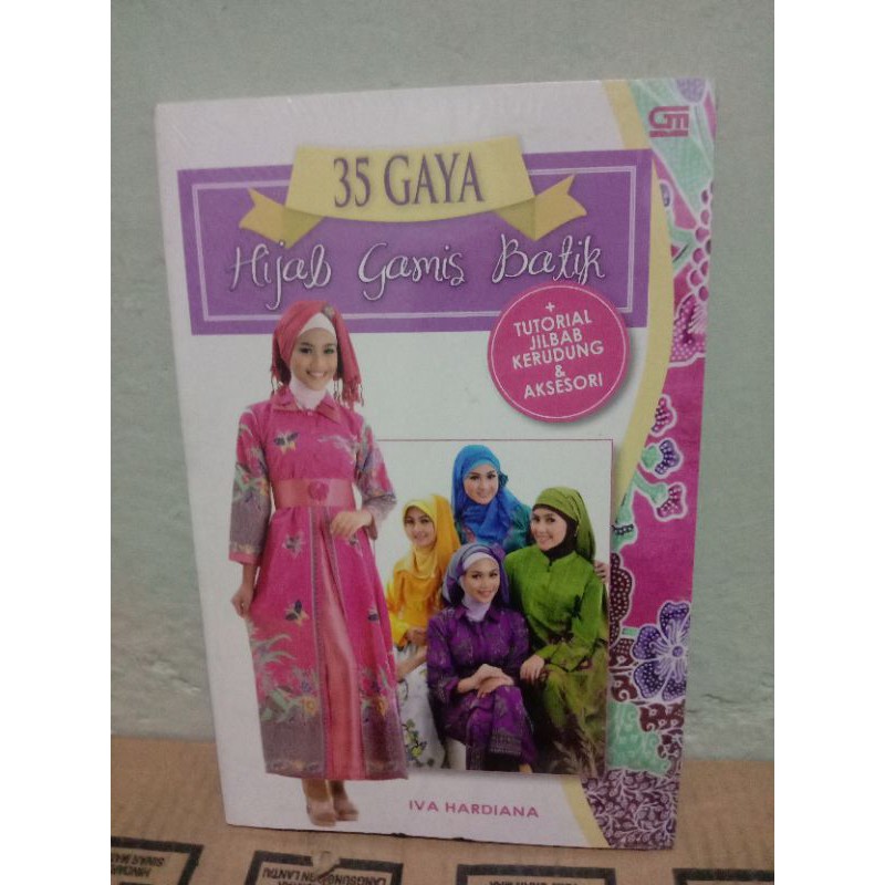 hijab gamis batik