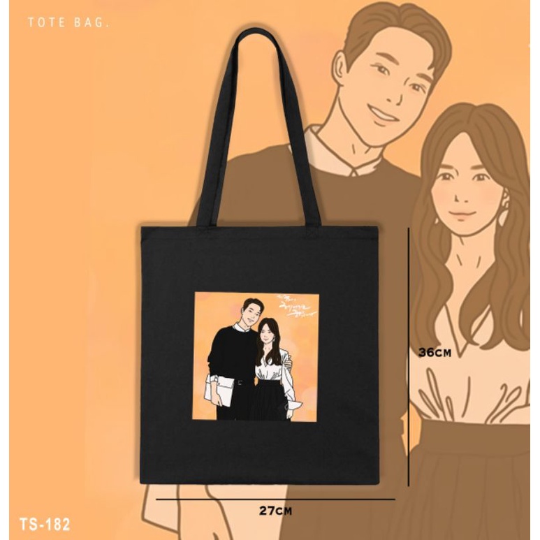 TOTE BAG WE ARE BREAKING UP/SONG HYE GYO/JAKIYONG