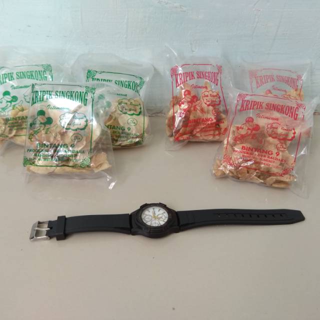 

Kripik singkong mini mungil gopek khas madura bintang 9