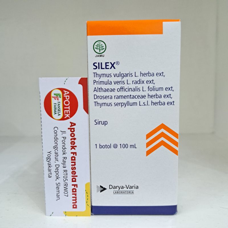 Silex Sirup Batuk Pilek Flu Herbal Aman Ibu Hamil Menyusui