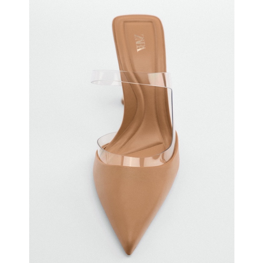 Sepatu Heels Vinyls Mules ZR-125